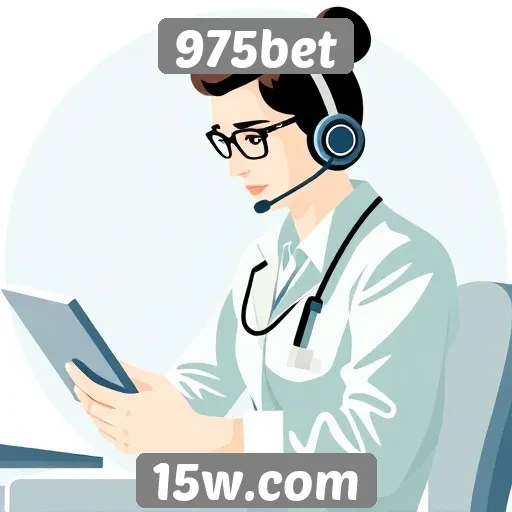 Desempenho do suporte ao cliente no 975bet