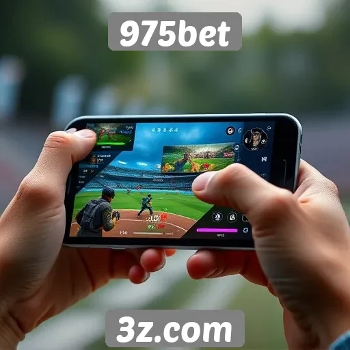 Experiência do usuário em dispositivos móveis no 975bet