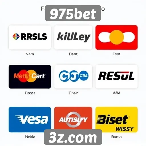 Comparativo de métodos de pagamento no 975bet